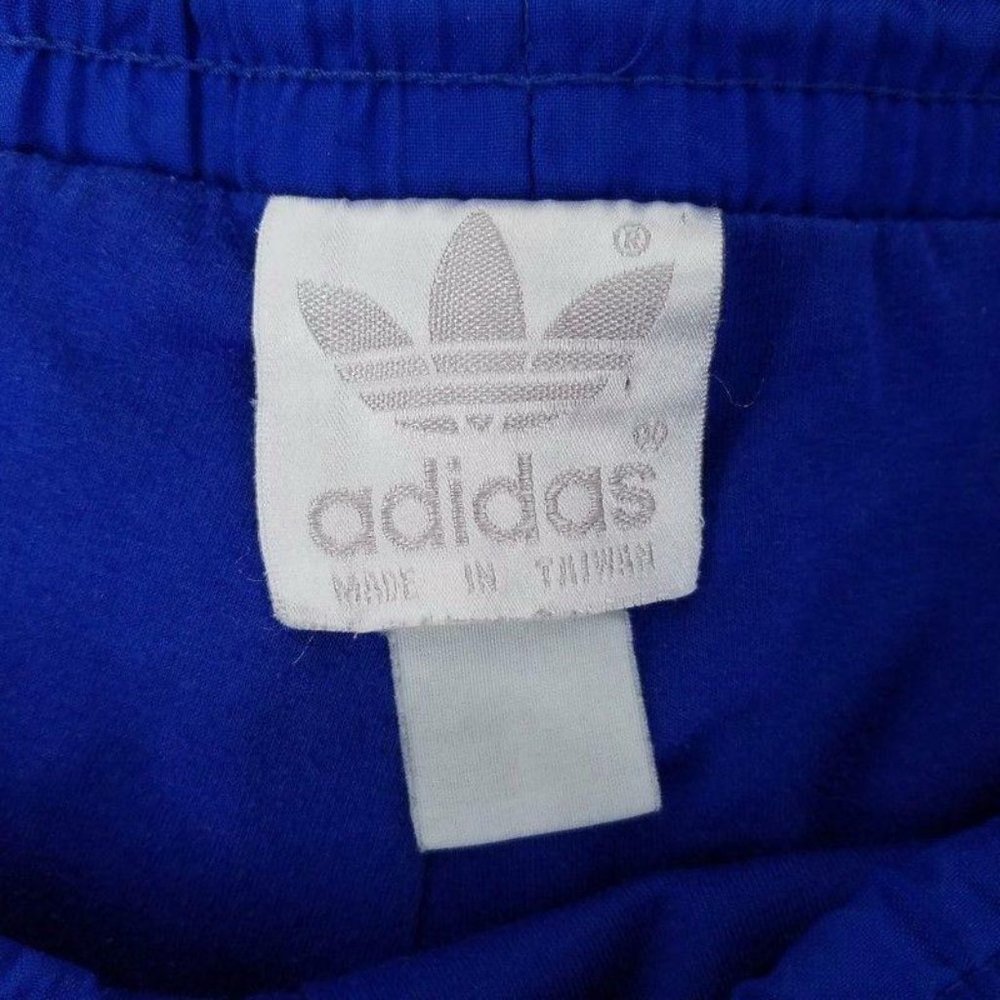 Adidas Nylon Track Pant XL Parachute Crinkle Streetwear Slouch Leg Vintage 90s - Picture 11 of 12